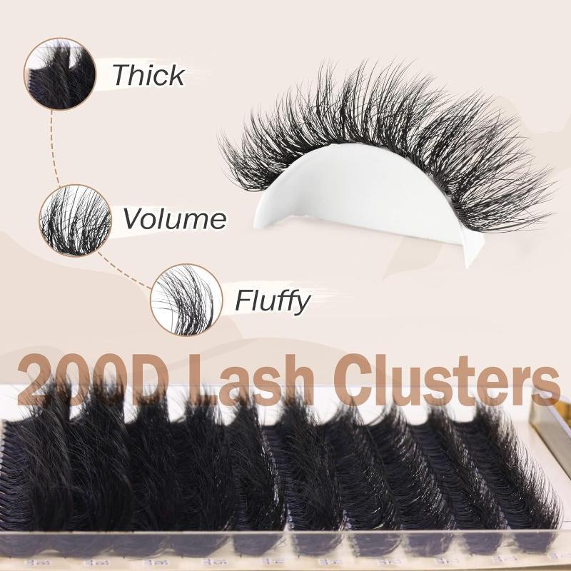 Eyelash Extension - Nuevos Grupos de Pestañas Postizas Gruesas