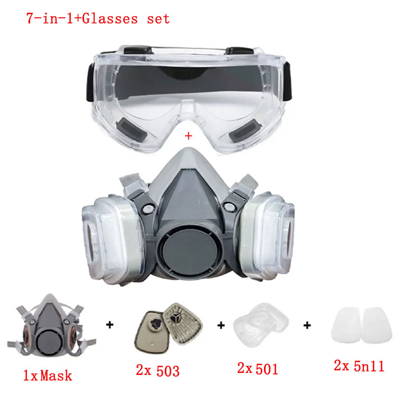 Sheet Face Mask Pack - Máscara de Gas y polvo 6200,
