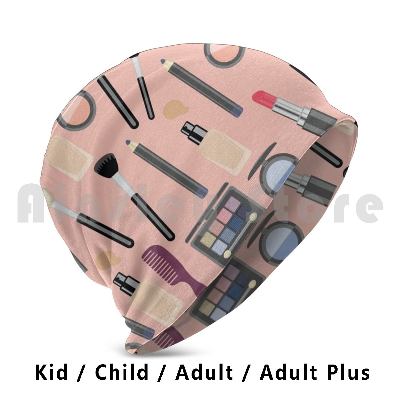 Beauty Makeup Vector - Kit de maquillaje Gorros Jersey Gorra