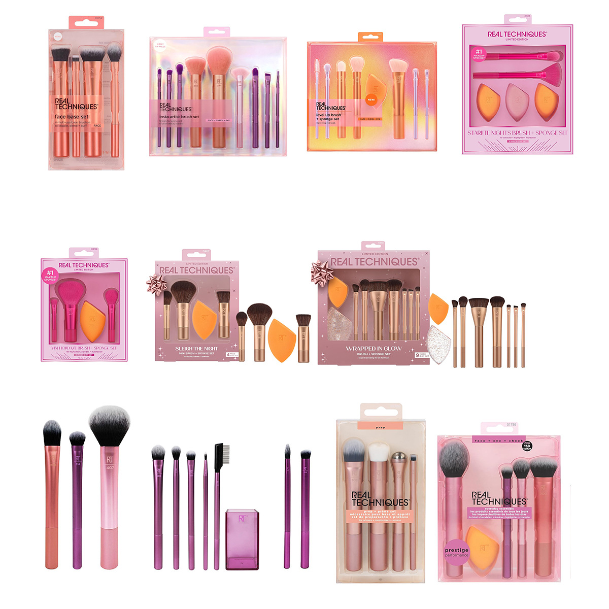 Beauty And Makeup Quotes - Juego completo de brochas de maquillaje