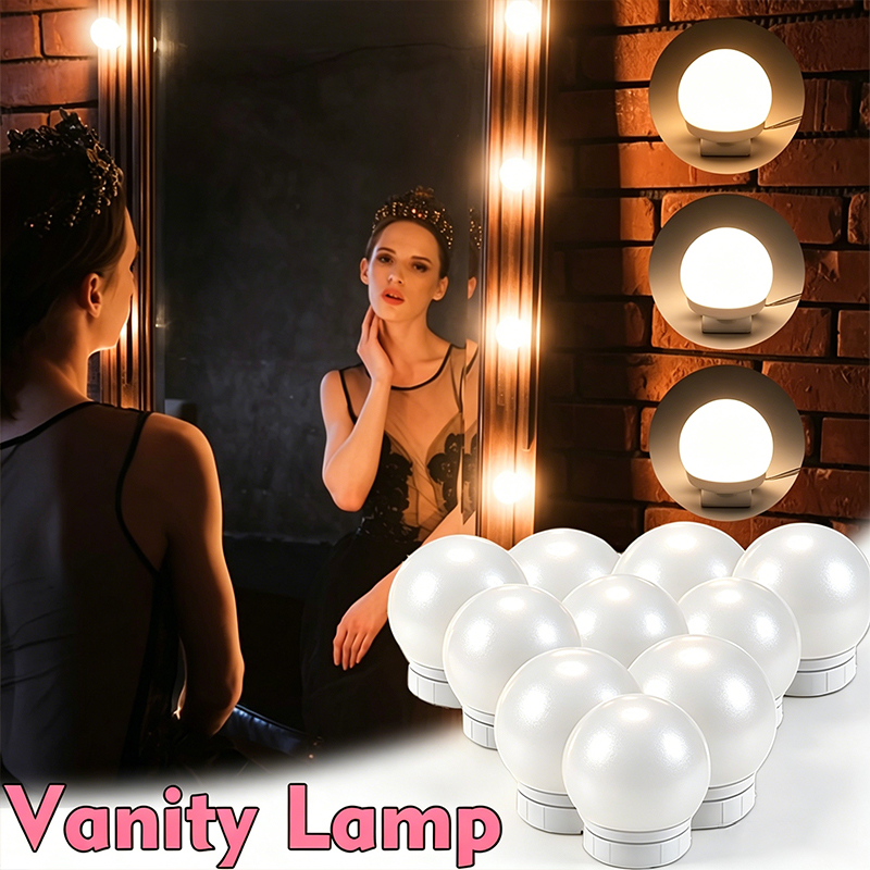 Beauty Makeup Desk - Kit de 10 Bombillas LED para