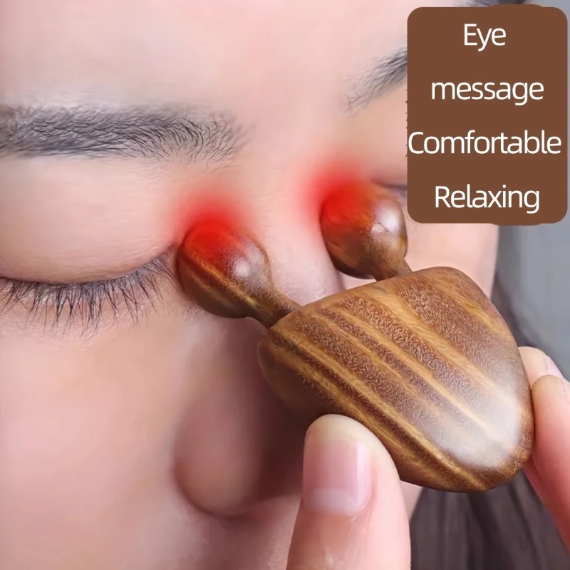Face Massager - 1/2 piezas Masajeador facial de sándalo