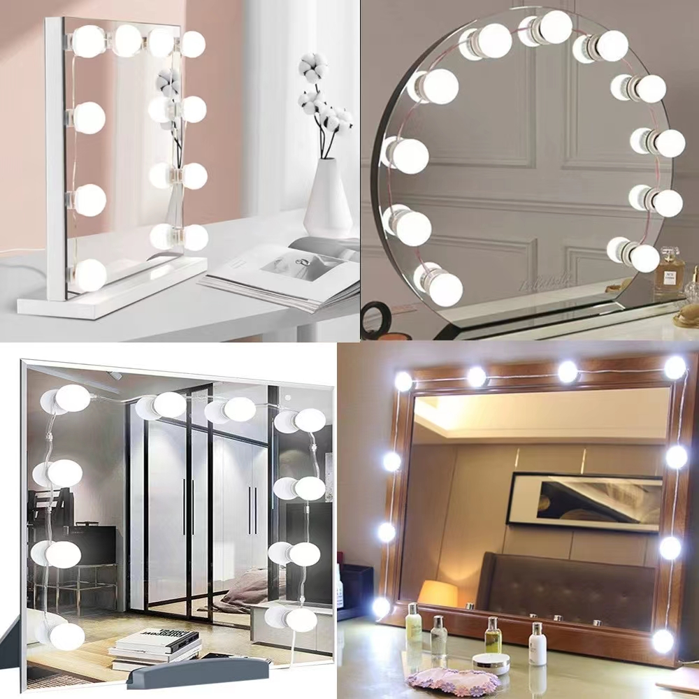 Beauty Makeup Desk - Bombillas de maquillaje para espejo de