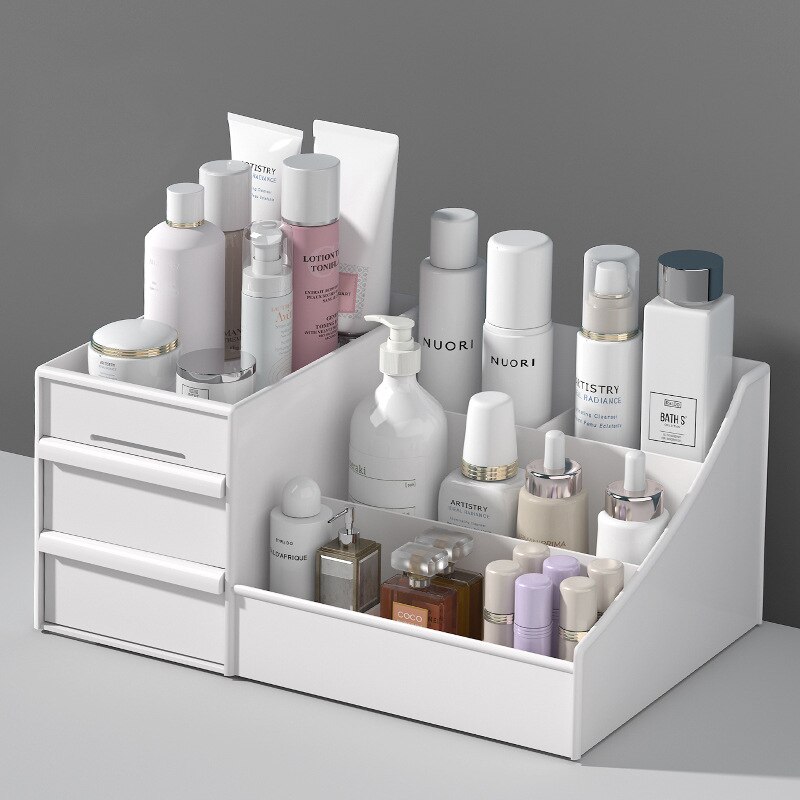 Beauty Makeup Desk - Caja de Almacenamiento de Maquillaje de