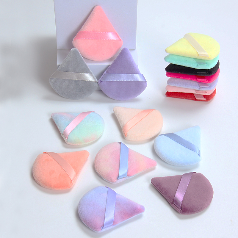 Beauty Makeup Desk - 2 Esponja triangular para maquillaje facial,