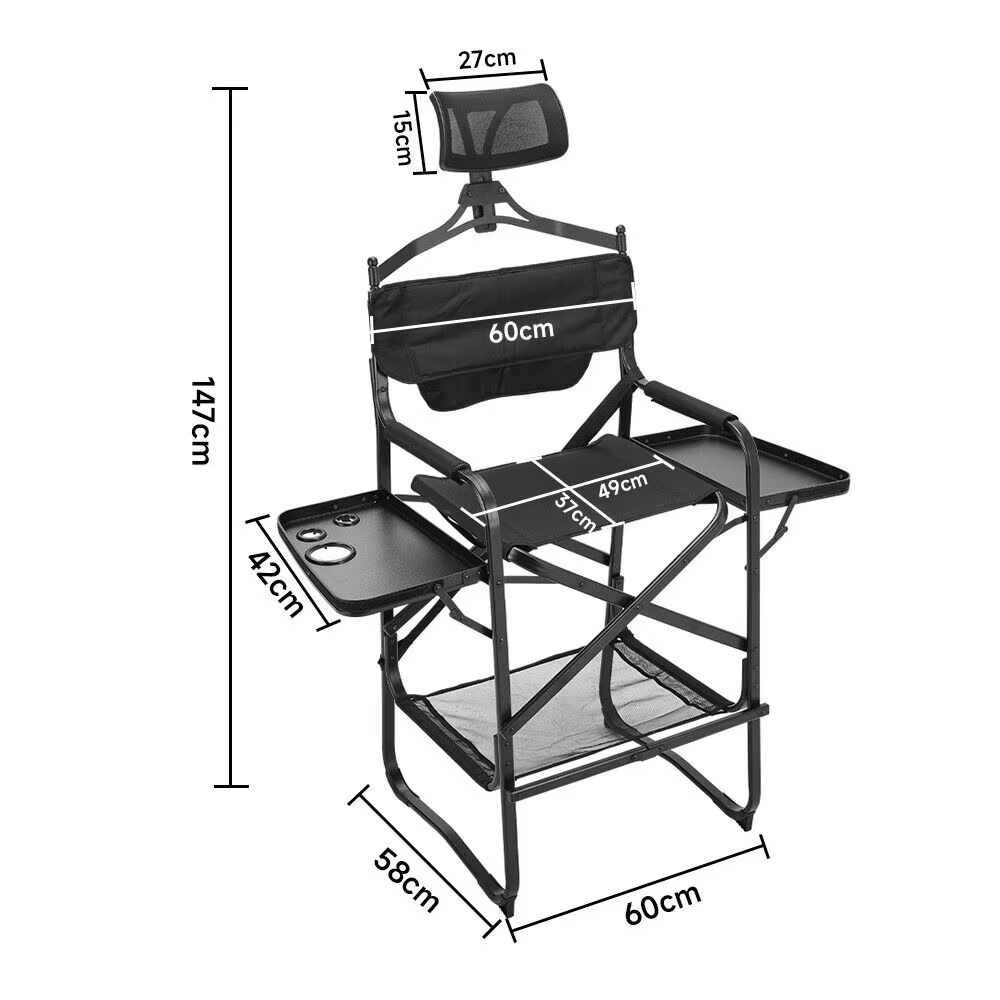 Silla alta de director, silla  - Beauty Makeup Desk reseña y precio