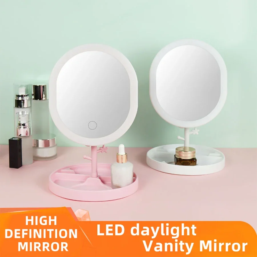 Espejo de maquillaje con luz L - Beauty No Makeup reseña y precio