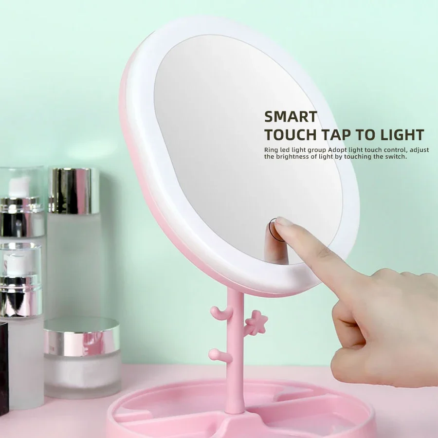 Espejo de maquillaje con luz L - Beauty No Makeup reseña y precio