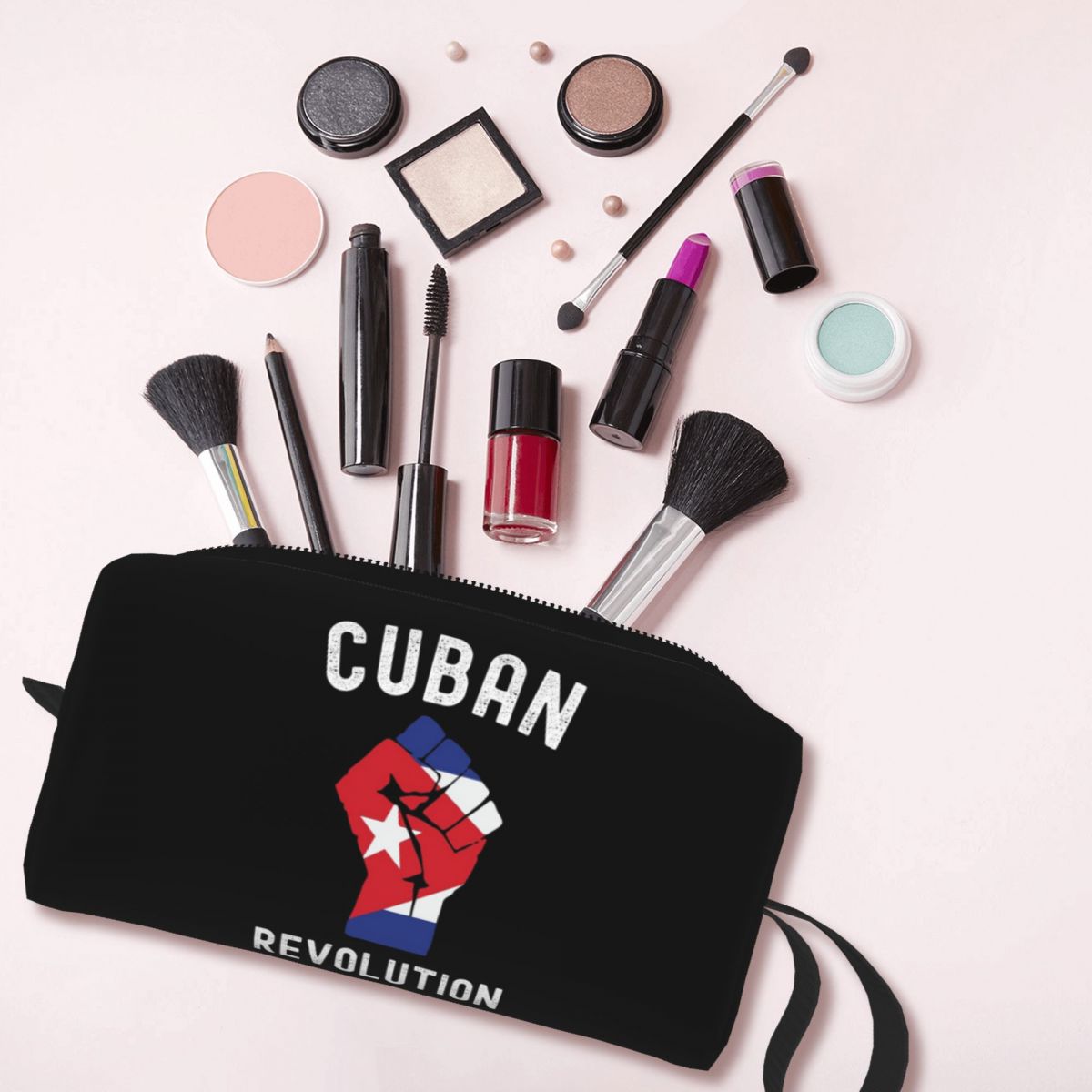 Bolsa de maquillaje vintage co - Beauty Revolution Makeup reseña y precio