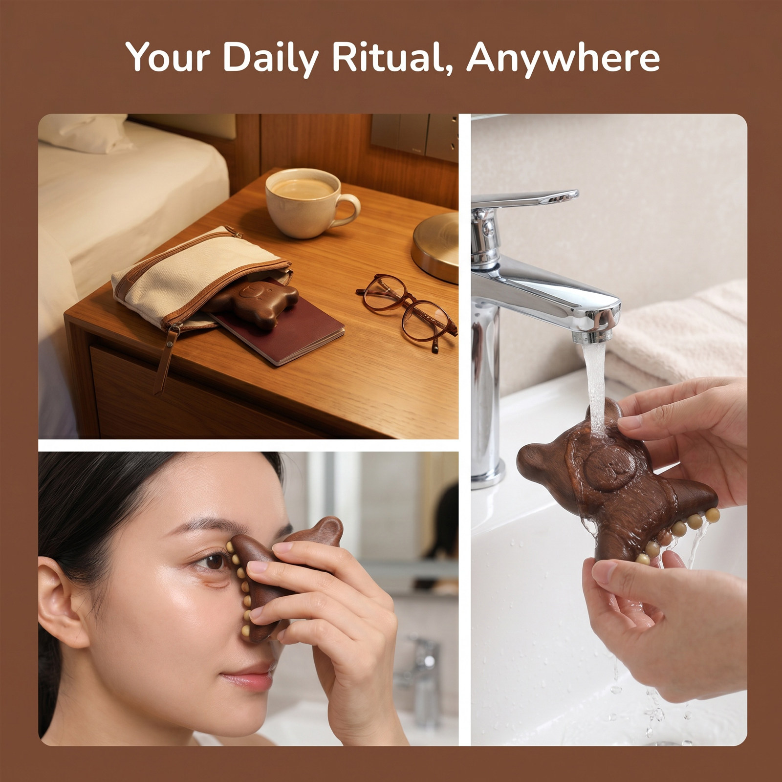Rodillo de masaje facial de sá - Face Massager reseña y precio