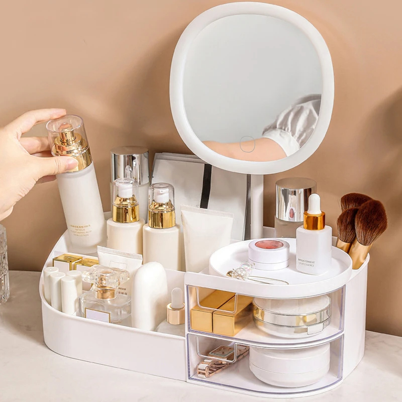 Caja Organizadora de Maquillaj - Beauty Makeup Desk reseña y precio