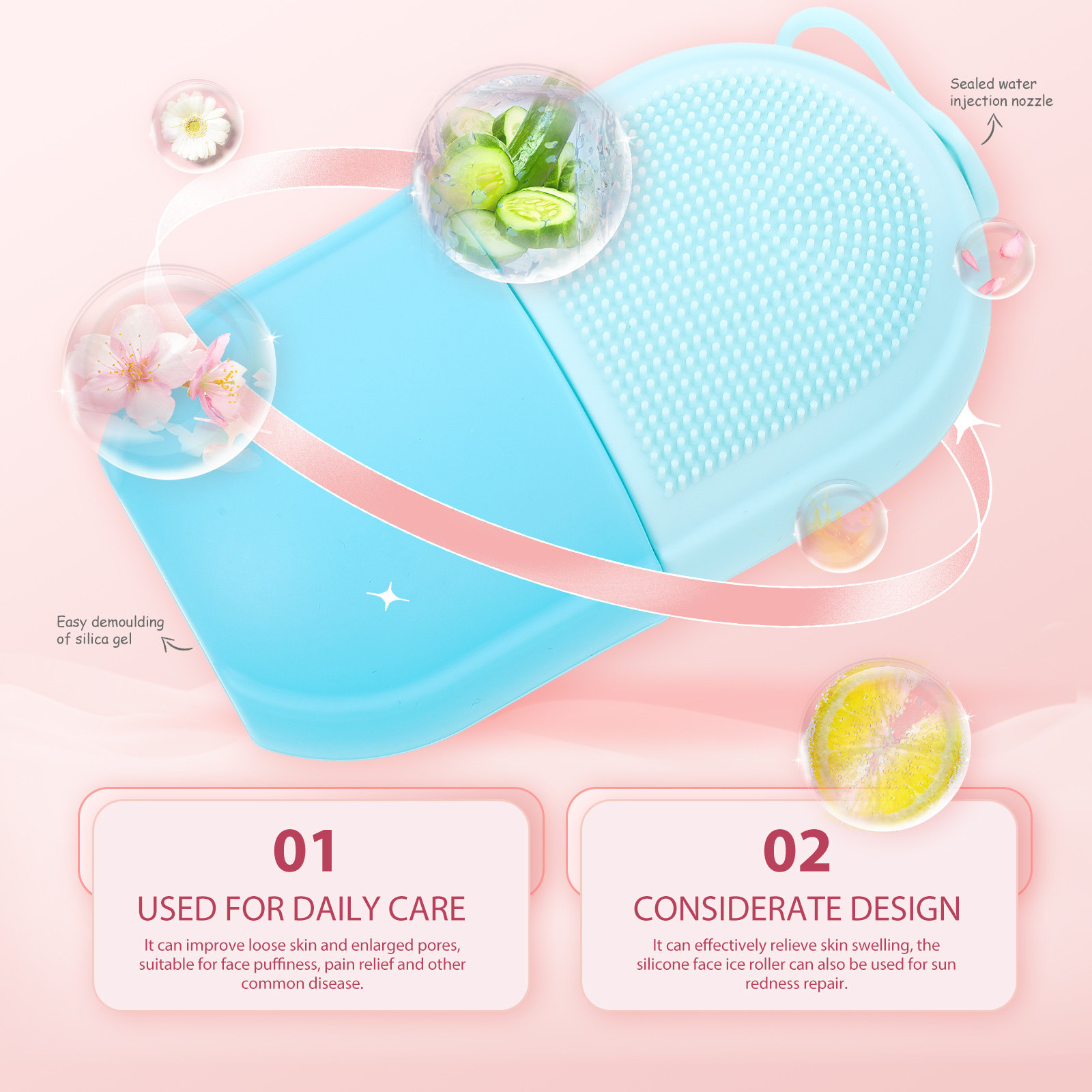 Molde de Silicona Premium para - Face Massager reseña y precio