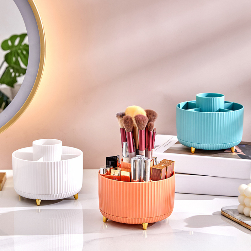 1 unidad 360 °   Caja de almac - Beauty Makeup Desk reseña y precio