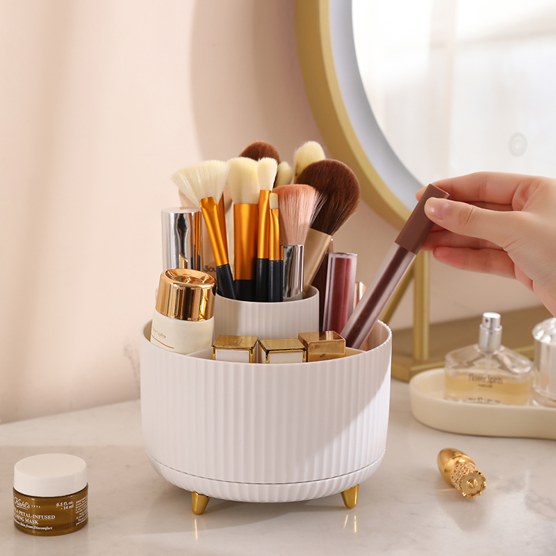 1 unidad 360 °   Caja de almac - Beauty Makeup Desk reseña y precio