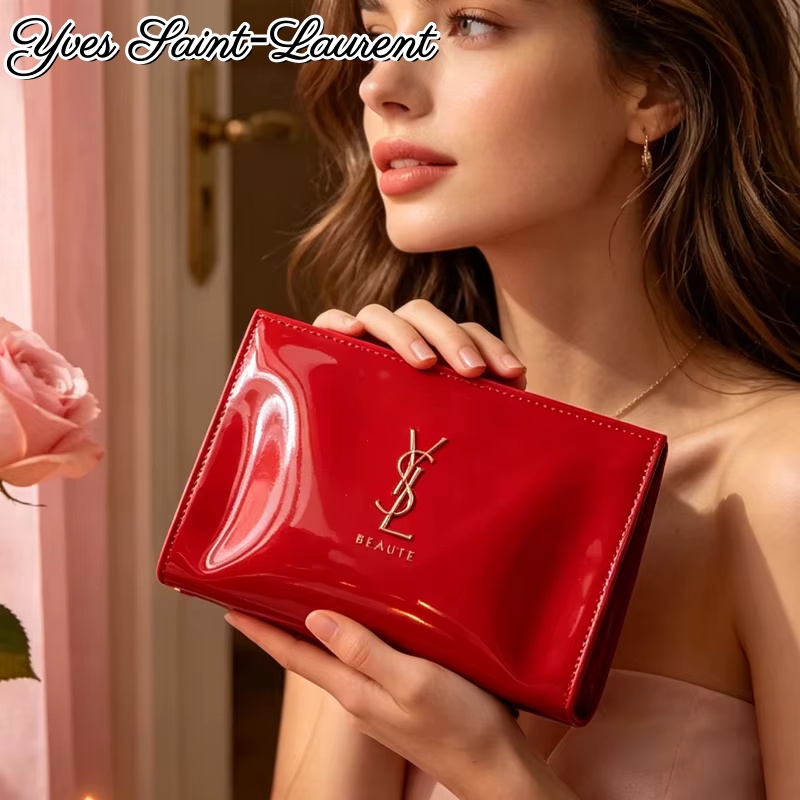 Bolsa de cosméticos con cremal - Ysl Beauty Makeup reseña y precio