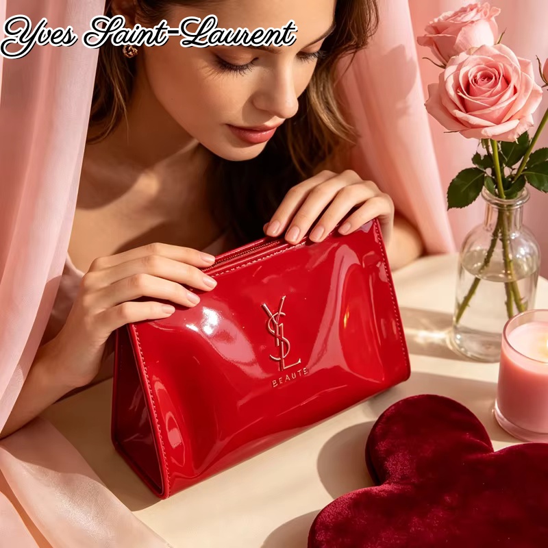 Bolsa de cosméticos con cremal - Ysl Beauty Makeup reseña y precio