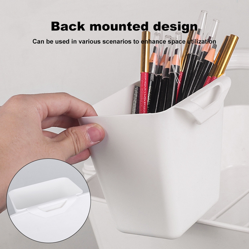 Cubo de almacenamiento colgant - Beauty And Makeup Quotes reseña y precio