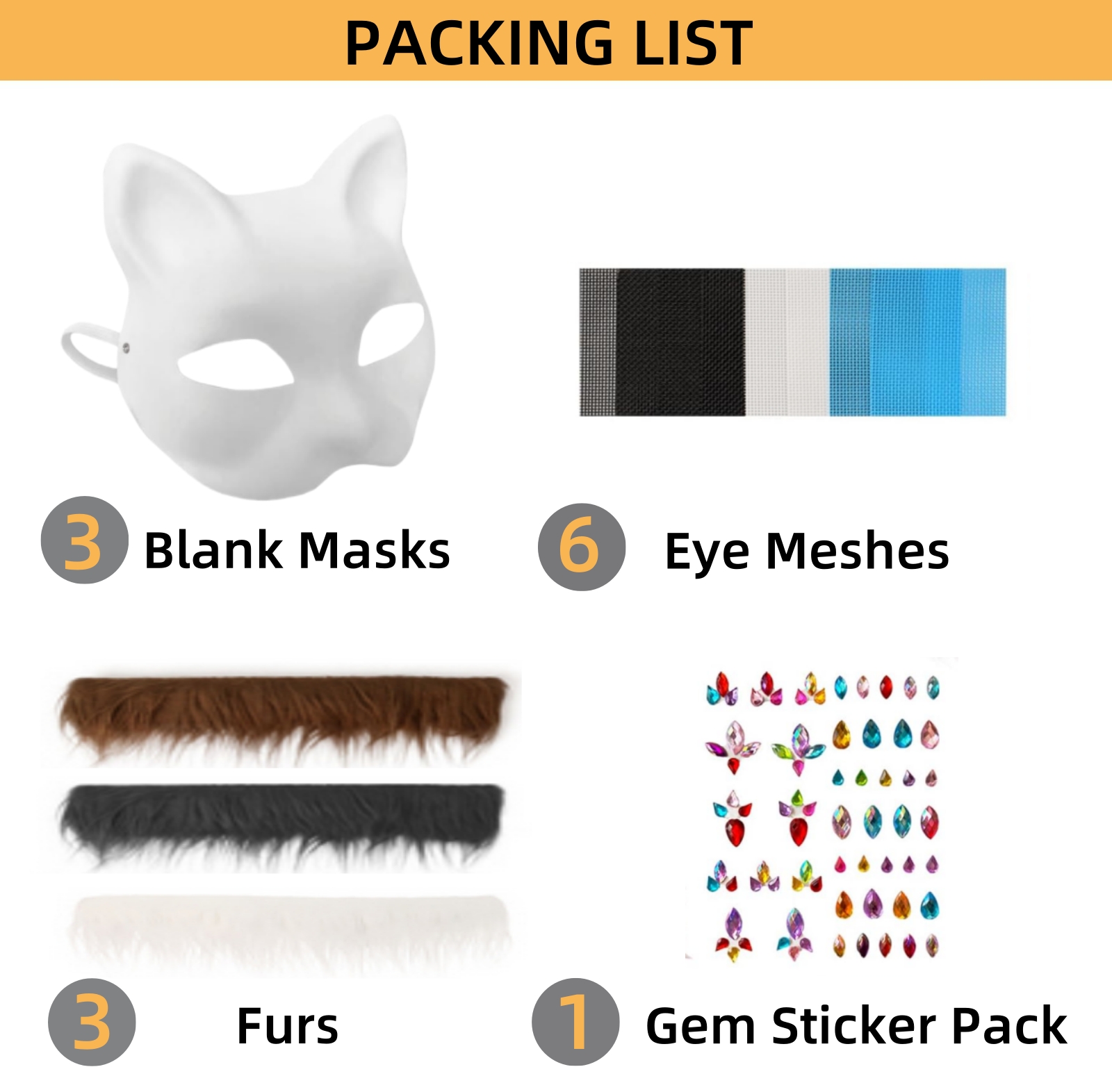 3 juegos de máscara Therian, K - Sheet Face Mask Pack reseña y precio