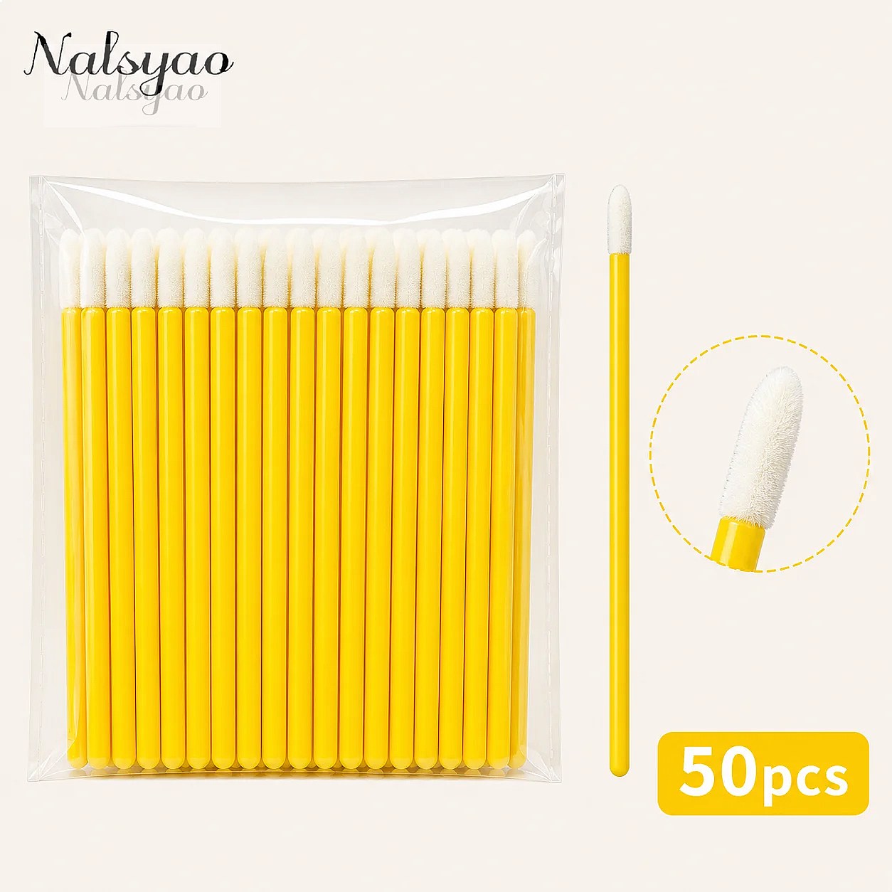 50/500 piezas de aplicadores d - Eyelash Extension reseña y precio