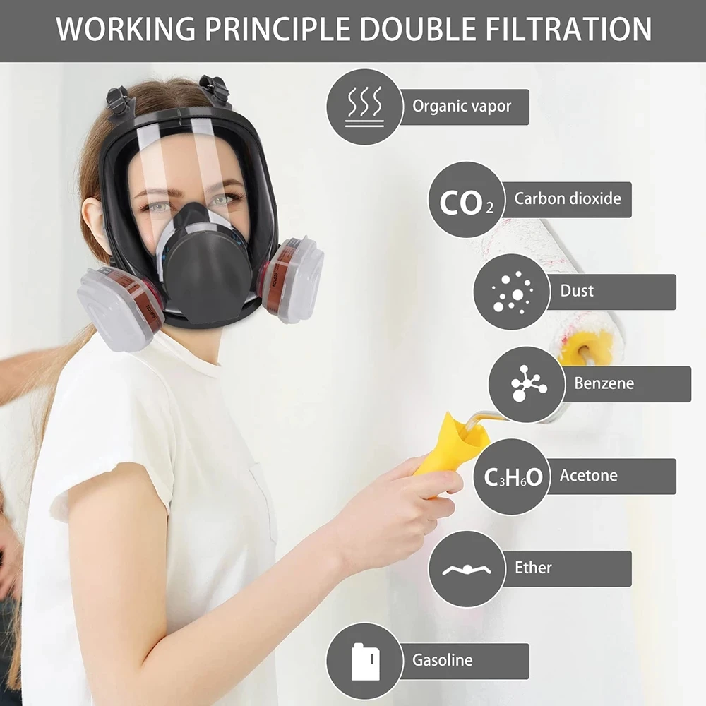 6800 pintura Industrial respir - Sheet Face Mask Pack reseña y precio