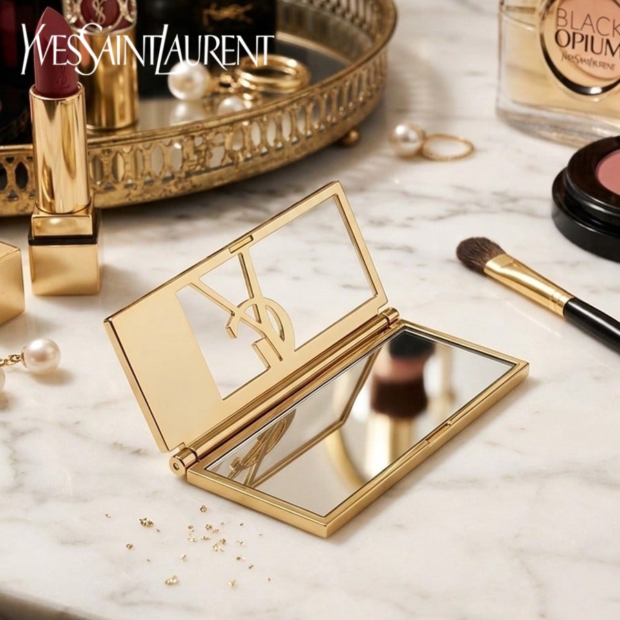 Espejo de Maquillaje Plegable  - Ysl Beauty Makeup reseña y precio